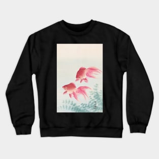 Goldfish by Ohara Koson Crewneck Sweatshirt